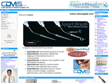 Tablet Screenshot of cdmsupply.com